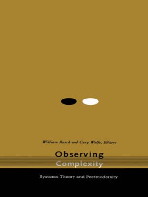cover image of Observing Complexity